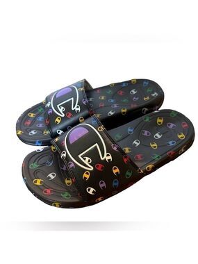 Champion Mega Toss Women's Slide Sandals Size 6